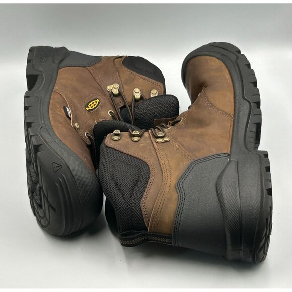Keen Utility Men\'s Tan Leather Evanston 6\